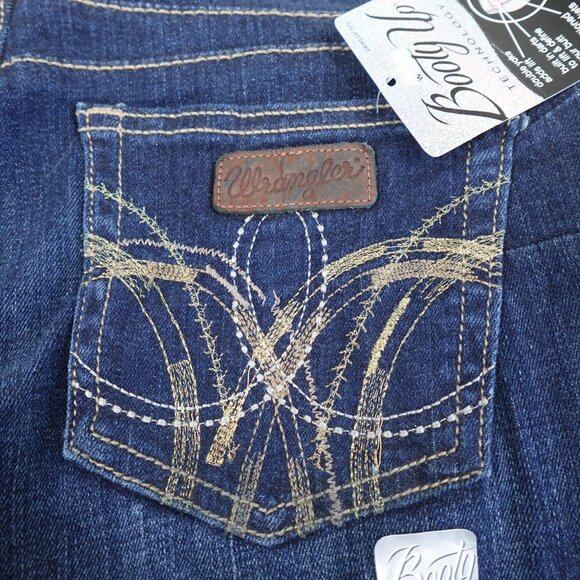 Vintage Deadstock Y2K Wrangler Mae Low Rise Boot Cut Women's 5/6x30 (31x31) NWT - Picture 8 of 14